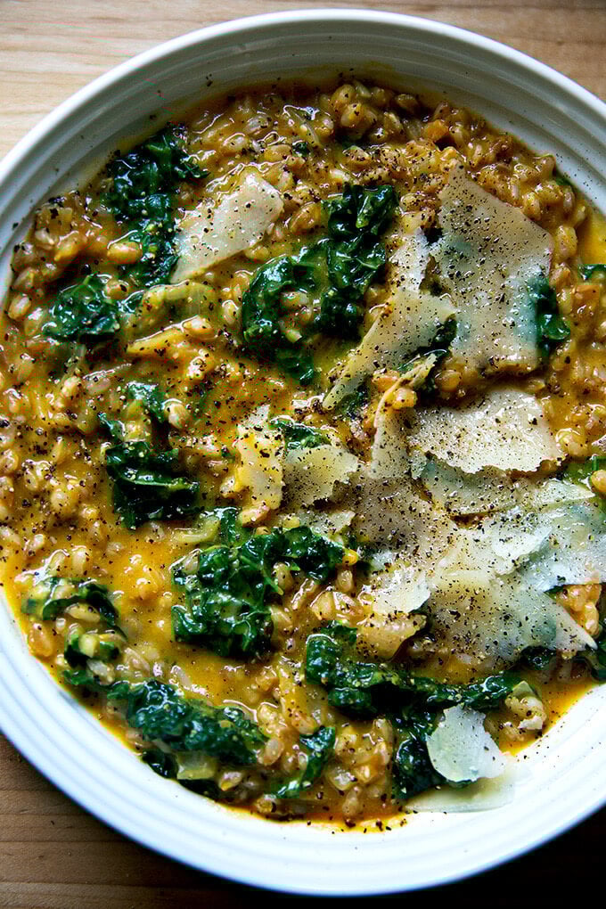 farro risotto squash kale - Article 3